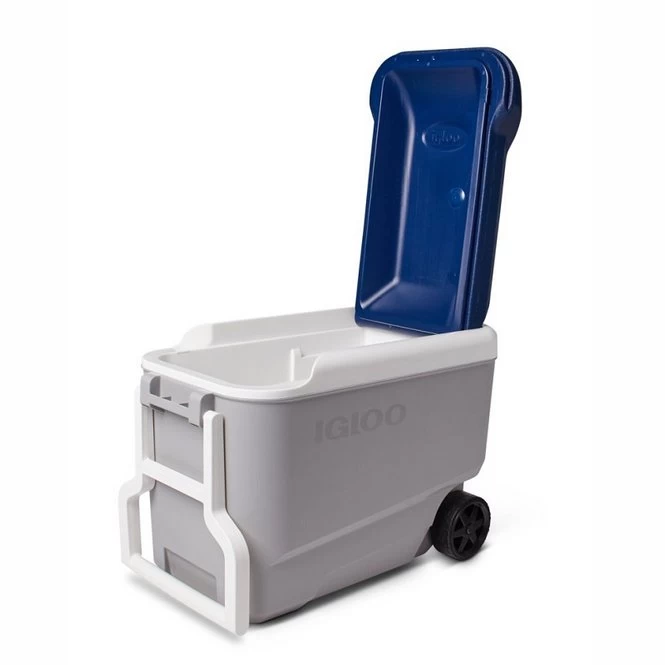Igloo Maxcold 40 Roller Cool Box - Grey / Blue 11 Igloo Maxcold 40 Roller Cool Box - Grey / Blue - Image 9