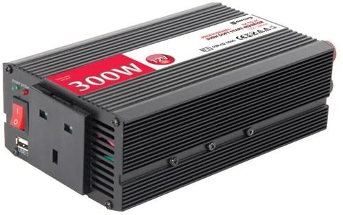 Mercury DC To AC Power Inverter, 12Vdc, 300W - Soft Start 3 Mercury DC To AC Power Inverter, 12Vdc, 300W - Soft Start