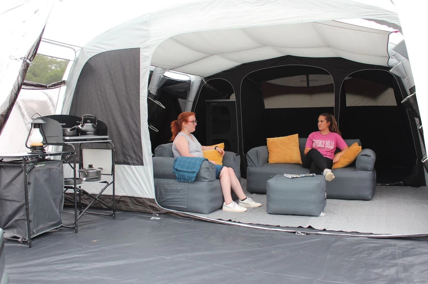 Outdoor Revolution Airedale 7.0SE Air Tent (2023) Including Footprint & Lounge Liner 7 Outdoor Revolution Airedale 7.0SE Air Tent (2023) Including Footprint & Lounge Liner - Image 5