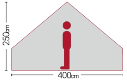 Quest Signature 4m Classic Bell Tent -Camping Sales Shop BELL4 6