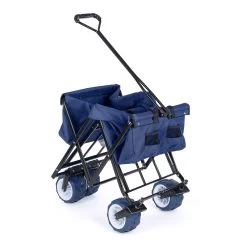 Yello Folding Beach Trolley -Camping Sales Shop BGG1675 yello foldable trolley blue detail 04 copy