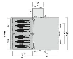 Outwell Montana 6PE Tent 2022 -Camping Sales Shop GetImage 27