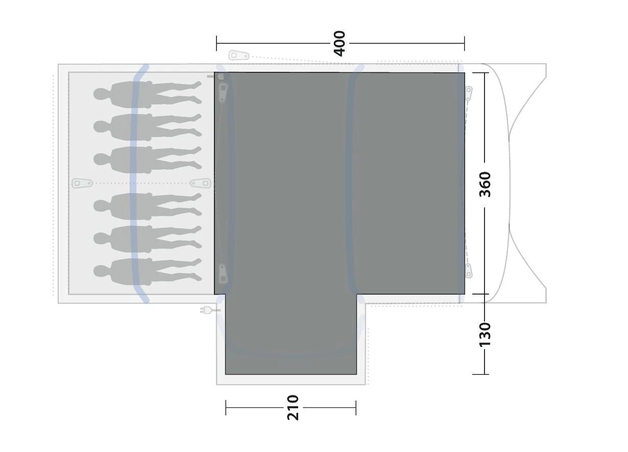 Outwell Lawndale 500 Woven Carpet 5 Outwell Lawndale 500 Woven Carpet - Image 3