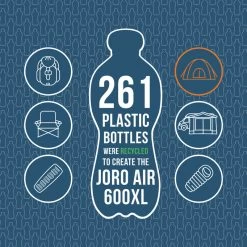 Vango Joro Air 600XL Sentinel Eco Dura Tent -Camping Sales Shop Joro Air 600XL Bottle Count small