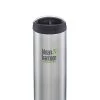 Klean Kanteen Insulated TK Wide With CafƩ Cap 473ml - Brushed Steel 1 Klean Kanteen Insulated TK Wide With CafƩ Cap 473ml - Brushed Steel -Camping Sales Shop K16TKWPPC BS