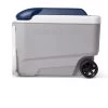 Igloo Maxcold 40 Roller Cool Box - Grey / Blue -Camping Sales Shop Koelbox Igloo Maxcold 40 Roller Grey