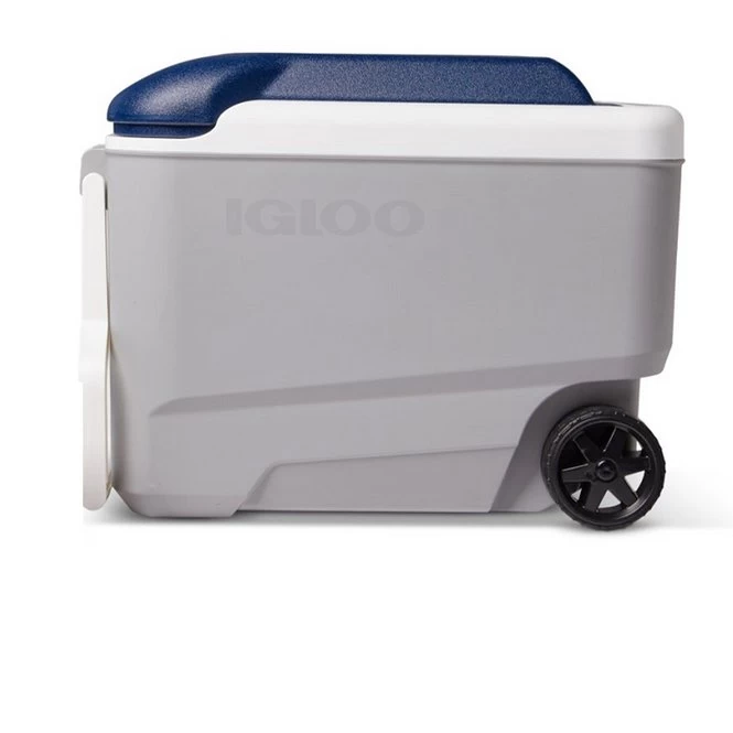 Igloo Maxcold 40 Roller Cool Box - Grey / Blue 3 Igloo Maxcold 40 Roller Cool Box - Grey / Blue