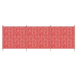 VW Yello 4 Pole Windbreak (RED)