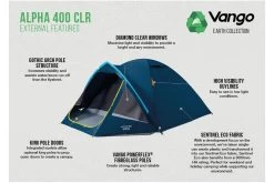 Vango Alpha 400 CLR Tent 9 Vango Alpha 400 CLR Tent -Camping Sales Shop alpha 400 clr 2