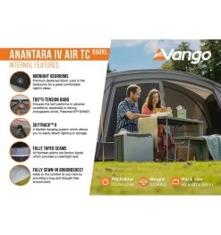 Vango Anantara IV Air TC 650XL Tent 20 Vango Anantara IV Air TC 650XL Tent -Camping Sales Shop anantara iv air tc 650xl 9