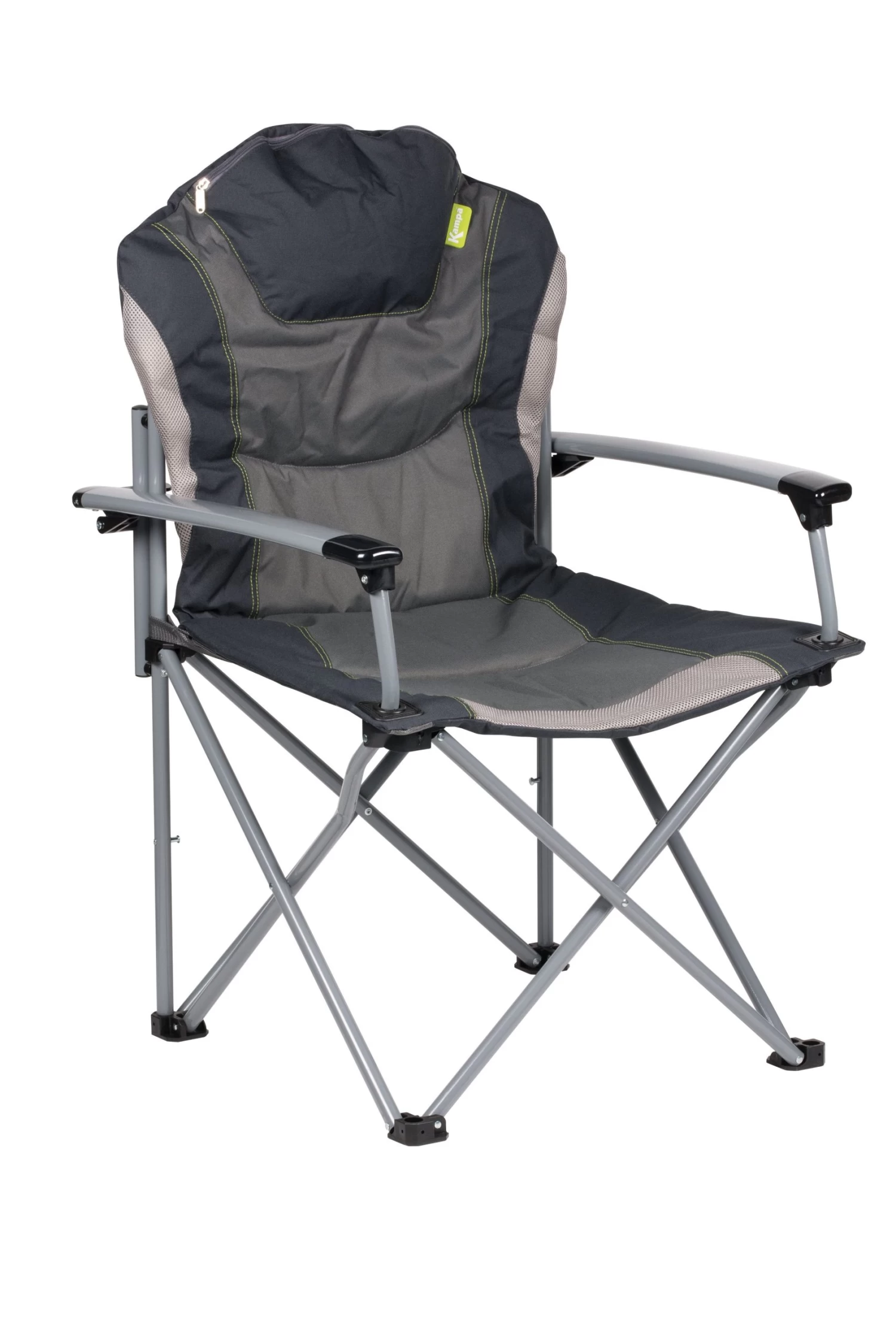 Kampa Guv'nor Folding Armchair Charcoal 3 Kampa Guv'nor Folding Armchair Charcoal