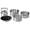 Vango 5 Piece Aluminum Cook Set 2 Vango 5 Piece Aluminum Cook Set -Camping Sales Shop bb86a2663a0fe33898b403bd7fe1b513