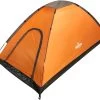 Milestone 2 Man Festival Dome Tent -Camping Sales Shop milestone waterproof 2 man dome tent orange 18839br