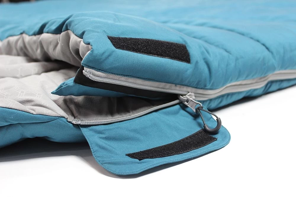 Outdoor Revolution Sun Star Double 400 Sleeping Bag - Blue Coral 6 Outdoor Revolution Sun Star Double 400 Sleeping Bag - Blue Coral - Image 4
