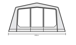 Outdoor Revolution O-zone Safari Front Porch Extension -Camping Sales Shop safari extension floorplans 3
