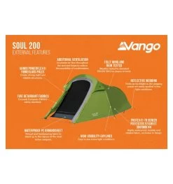 Vango Soul 200 Tent -Camping Sales Shop soul 200 2