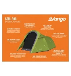 Vango Soul 300 Tent -Camping Sales Shop soul 300 2 5c250c99 f716 4368 b352 79466709cfad
