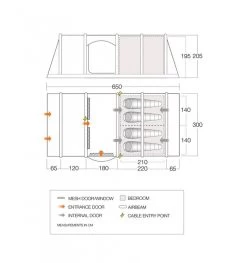 Vango Valencia II 450 Air Tent Package -Camping Sales Shop valencia ii air 450 7 e004b089 ea79 468b a76e 2178098756cd