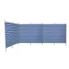 Blue Diamond Traditional 5 Pole Navy Stripe Windbreak -Camping Sales Shop wb720 blue bindbreak